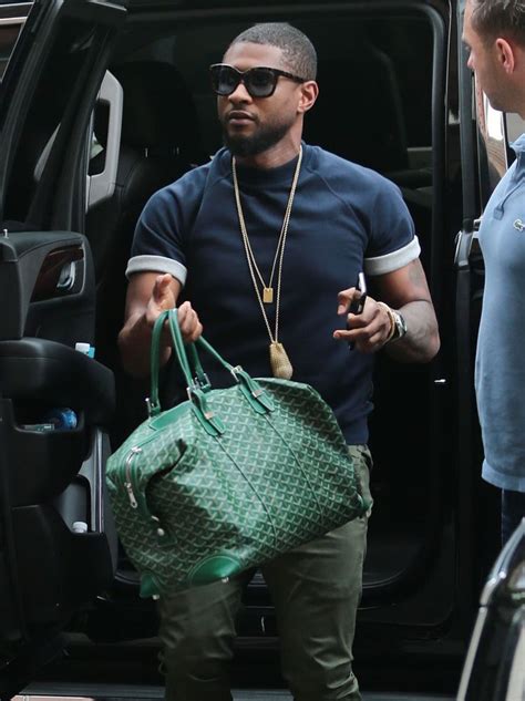 goyard celebrity men|goyard bags men.